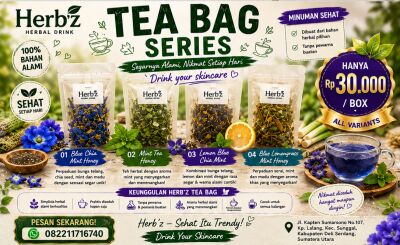 Herb'z (Herbal Fresh tea bag series)