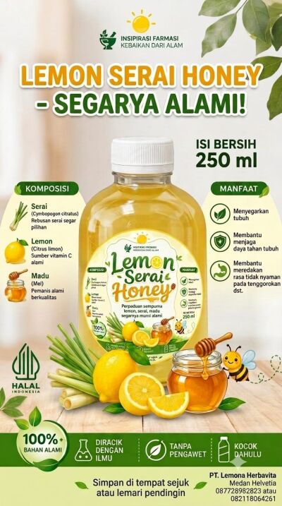 Lemon Serai Honey
