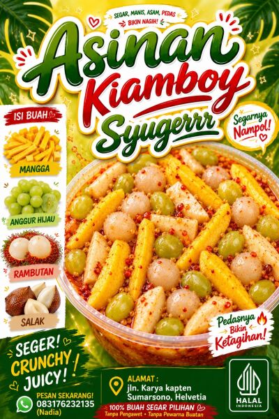 Asinan Kiamboy Syugerrr 